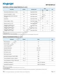 WP710A10SYC/J3 Datasheet Page 2