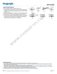 WP7113CGCK Datasheet Page 5