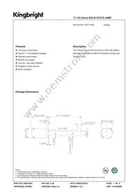 WP7113ED Datasheet Cover