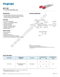 WP7113ID Datasheet Cover