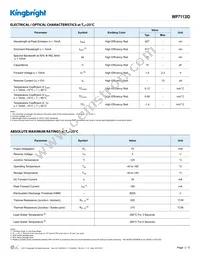 WP7113ID Datasheet Page 2