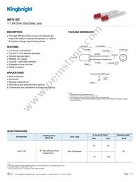 WP7113IT Datasheet Cover