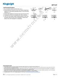 WP7113IT Datasheet Page 5