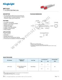 WP7113LID Datasheet Cover