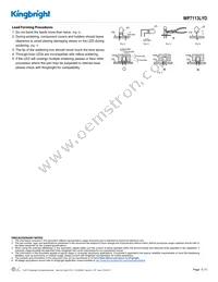 WP7113LYD Datasheet Page 5