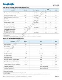 WP7113NC Datasheet Page 2