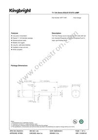 WP7113NT Datasheet Cover