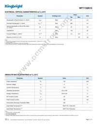 WP7113QBC/G Datasheet Page 2