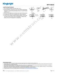 WP7113SEC/E Datasheet Page 5