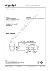 WP7113SEC/J2 Datasheet Cover