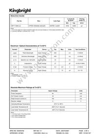 WP7113SEC/J2 Datasheet Page 2