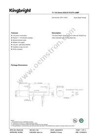 WP7113SET Datasheet Cover