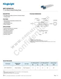 WP7113SF4BT-P22 Datasheet Cover