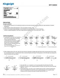 WP7113SRD5V Datasheet Page 4