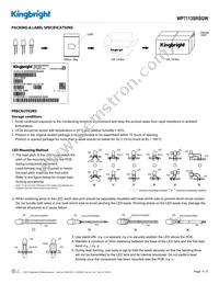 WP7113SRSGW Datasheet Page 4