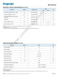 WP7113SYC/J3 Datasheet Page 2