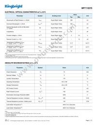 WP7113SYD Datasheet Page 2