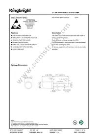 WP7113VGC/A Datasheet Cover