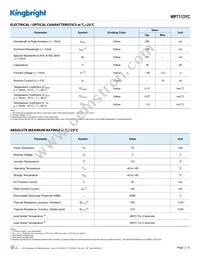 WP7113YC Datasheet Page 2