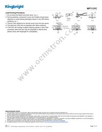 WP7113YC Datasheet Page 5