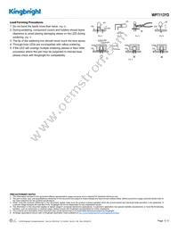 WP7113YD Datasheet Page 5