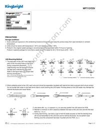 WP7113YD5V Datasheet Page 4