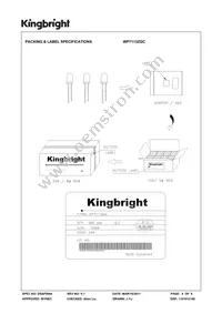 WP7113ZGC Datasheet Page 4