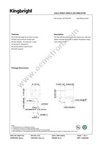 WP73EK/IDA Datasheet Cover