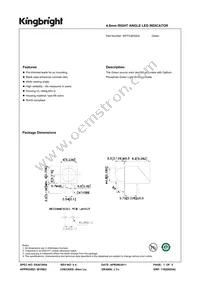 WP73JB/GDA Datasheet Cover