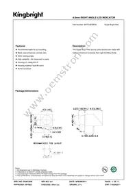 WP73JB/SRDA Datasheet Cover