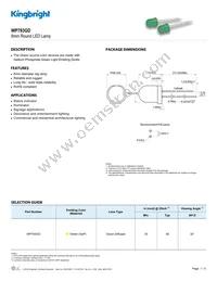 WP793GD Datasheet Cover