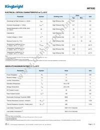 WP793ID Datasheet Page 2