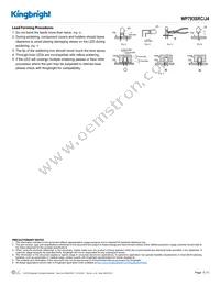 WP793SRC/J4 Datasheet Page 5