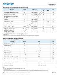 WP793SRD/J4 Datasheet Page 2