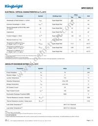 WP813SRC/D Datasheet Page 2