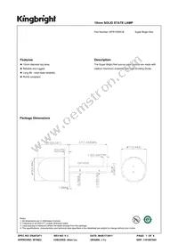 WP813SRC/E Datasheet Cover