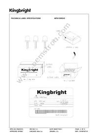 WP813SRD/G Datasheet Page 4