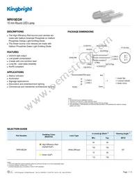 WP819EGW Datasheet Cover