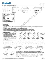 WP819EGW Datasheet Page 4