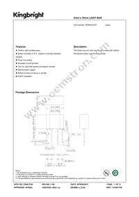 WP835/2GDT Datasheet Cover