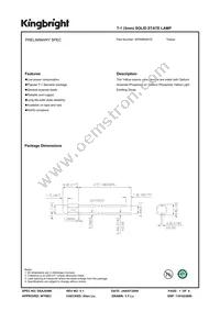 WP908A8YD Datasheet Cover