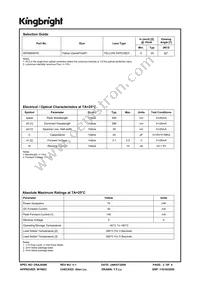 WP908A8YD Datasheet Page 2