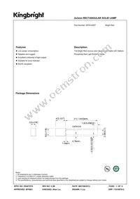 WP914HDT Datasheet Cover