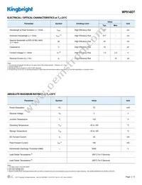 WP914IDT Datasheet Page 2