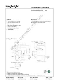 WP934CA/2GD-90 Datasheet Cover