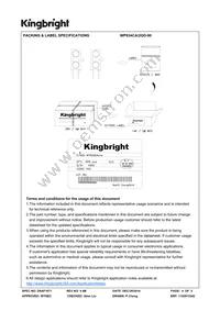WP934CA/2GD-90 Datasheet Page 4