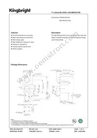 WP934CA/2ID-90 Datasheet Cover