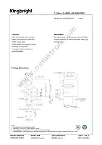 WP934CA/2YD-90 Datasheet Cover