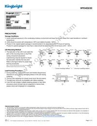 WP934EB/2ID Datasheet Page 4