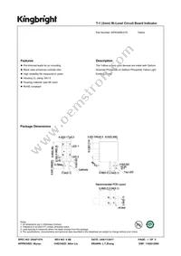 WP934EB/2YD Datasheet Cover